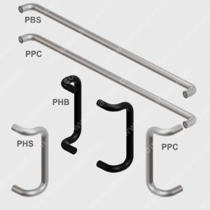 <strong>CAPP1A SERIES</strong> </br> COMMERCIAL ALUMINUM PUSH/PULLS